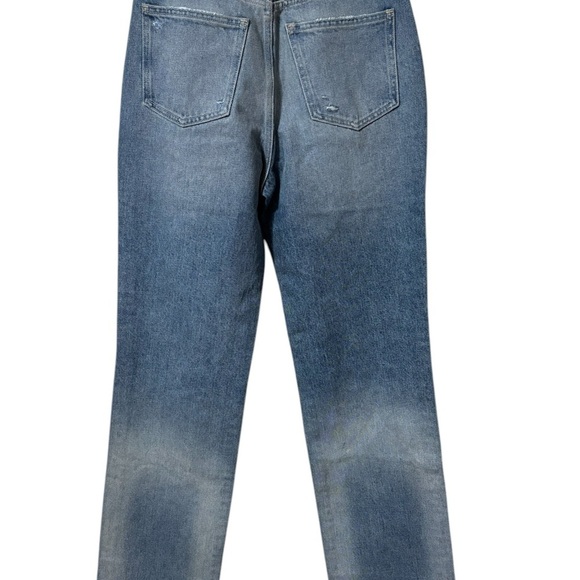 Pistola Women’s Cassie High Rise Jeans Blue Distressed Straight Size 26 NWT - Picture 5 of 11